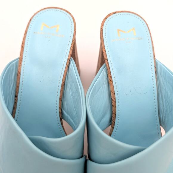 Marc Fisher Farlow Slip On Crisscross Platform High Heel Sandal Size US8.5M EU39 - Picture 4 of 10